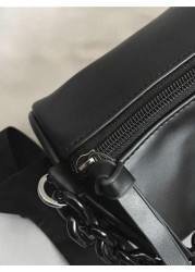 1pc Crossbody Bag Fashion Shoulder Bag Commuter Bag Chain Bag Versatile Simple Small Bag Shoulder Bag Water Proof Sling Bag Bucket Bag Students Travel Essentials Thanksgiving Purse Christmas Gifts Sid