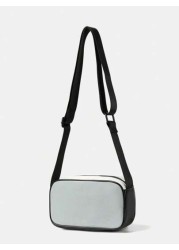 Crossbody Bag Shoulder Bag Square Bag Hard Shell Box Bag Black Bag White Bag Waterproof Summer Valentines Gift For Men