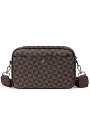 1pc Fashionable Versatile Casual Messenger Bag