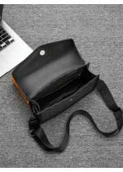 Men s Classic Square Box Shoulder Bag Faux Leather Crossbody Side Bag Small Messenger Bag Fit Underclassmen Father s Day Gift Valentine s Day Gift Travelling Commuting Sling Bag Fashion Men s Bags Bus