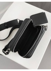 Minimalist Small White Square Wallet With Removable Wide Strap Crossbody Bag Graduation School Supplies