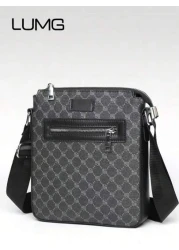 Men s Business Small Square Messenger Bag Casual Shoulder Crossbody Bag Crossbody Bag Sling Bag Chest Bag With Earphone Hole Lightweight For School Outdoor Christmas Gifts Scream Bag Winter Bag Thanks