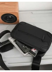 Men s Stylish Square Crossbody Bag Sling Bag Casual Box Shape Shoulder Bag Small Messenger Bag For Valentine s Day Gift Father s Day Gift College Travelling Commuting Sling Bag For Men Business