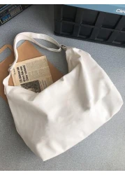 Oversized Hobo Bag Letter Print Handbag Schoolbag Sling Bag Sport Bag For High School University Student For Travel College College Bag Summer Dad Freshman Bag Crossbody Bag Shoulder Bag Side Bag Stud