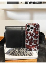 Crossbody Mini Bag Sling Bag Shoulder Bag Square Bags Messenger Bags Mini Multi Layer Black Small Travel Phone Bag Messenger Bag Gift Sling Bag For Men