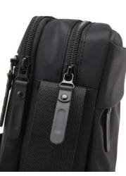 peach tree Waterproof Fabric Men s Messenger Bag Casual Business Crossbody Bag Retro Simple Solid Color Chest Bag Lightweight Travel Outdoor Sports Gift Suitable For Halloween Christmas Christmas Gift