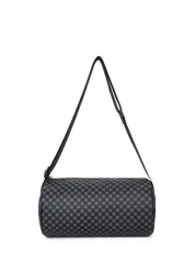 1 Pc Vintage Pattern Men s Crossbody Bag A Pillow Bag Shoulder Bag Cylinder Package Versatile Lightweight Portable With Zipper For Daily Commuter Bag Adjustable Shoulder Strap For Travel Vacation Busi