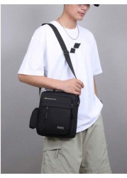 Waterproof Crossbody Bag Men s New Casual And Fashionable Shoulder Bag Outdoor Travel Exquisite Simple Sports Bag