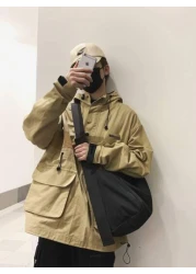 حقيبة هوبو بسيطة سعة كبيرة حقيبة كروسبودي سوداء حقيبة كتف حقيبة جانبية للسفر والعطلات والاحتياجات المدرسية ل