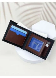 HOVI S Men s Slim Fashion Short Wallet New Stylish Lightweight Compact Casual Wallet For Youth And Students Ultra Thin Portable Design