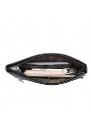 Men s New Business Casual Clutch Bag European And American Fashion Brand Envelope Bag With Large Capacity