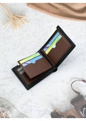 HOVI S Men s Short Wallet Stylish And Portable Multi Card Holder For Young Men