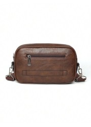 Men s Vintage Business Casual Shoulder Bag Can Be Hand Held And Cross Body Suitable For Daily Use College Father s Day Gift Valentine s Day Gift Side Bag Crossbody Bag Sling Bag Multi Functional Trave