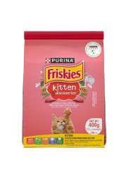 Purina Friskies Kitten Food Discoveries Flavours of Tuna, Chicken,Milk, Vegetables and Whole Grains Cat Food, 400g