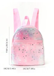 ظهر الطفل الناعم القابل للتعديل المصنوع من القماش الناعم المطبوع الصغير ذو النمط الجديد الفتيات المزين بالنج