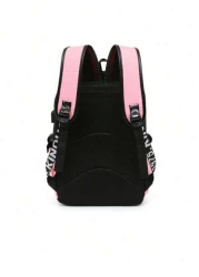 Sanrio Authorized Black Magician Backpack Cute Anime Fashion Backpack Large Capacity Outdoor Backpack