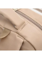 Cartoon Print Backpack For Female High School College Students Travel Bag Weight Reducing