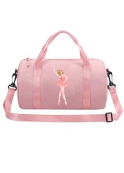 1pc Cute Ballet Pointe Shoe Bag Nylon Ballet Tutu Bag Fashion Lightweight Dance Bag Portable Travel Bag Ideal Birthday Gift