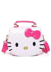 Sanrio حقيبة الكتف الكرتونية الجميلة للبنات مقاومة للماء، حقيبة عبر الجسم، حقيبة يد أنمي موضة، هدايا عيد ميلاد،