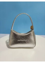 حقيبة يد موضة للبنات ،حقيبة هلال جديدة ، حقيبة تحت الإبط صغيرة للبنات، حقيبة أميرة عصرية ، محفظة صغيرة للبنات