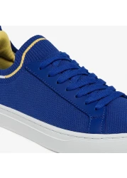 Lacoste Men’s La Piquéé Sneakers – Blue/Yellow