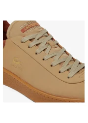Lacoste حذاء رياضي رجالي من Basehot Premium باللون البني