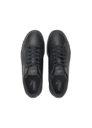 Puma حذاء رياضي سماش جلدي للجنسين - أسود