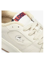 Lacoste حذاء رياضي رجالي بيج اللون البيج L001 Set L001