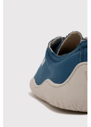 Vaneda حذاء رجالي من الكتان المريح V-Barefoot - أزرق نيلي 1383