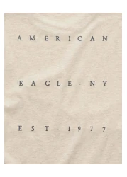 American Eagle تي شيرت بشعار AE