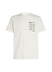 Calvin Klein Calvin Klein Men White Serif Box Graphic Short Sleeve T-Shirt