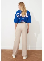  Collection بنطال ذو قصة مستقيمة وأرجل واسعة - TWOSS21PL0155