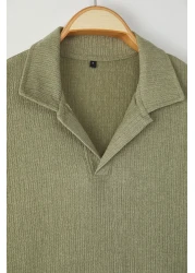  Collection Oversize Wide Cut Mint Polo T-Shirt Tmnss25Po00045