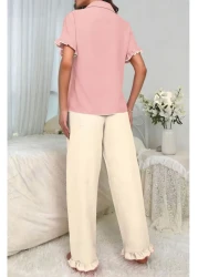 ELİTOL Bürümcük Arabian Buttoned Pajama Set