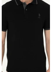 U.S. Polo Assn. Men's Black Basic T-Shirt -50284631-VR046