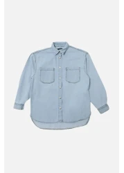  Collection قميص دينم أزرق - TWOSS22GO0185