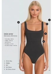 Trend Alaçatı Stili Women's Khaki Wide Collar Guipure Premium Crop Woven Blouse Alc-X13769