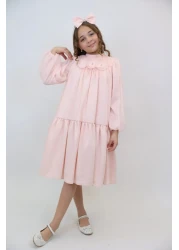 xo kids moda Dress for Girls 7-12 Years, Model No. 3905