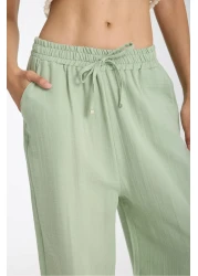 kaphone 10 بنطلون البالازو الموسلين للسيدات