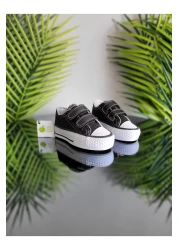 elma bebe Comfortable Fit Girl Boy Baby Unisex Baby Kids Velcro Velcro Linen Canvas Sneaker Sports Shoes