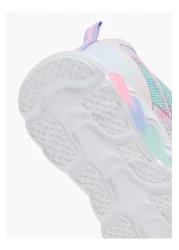 Flora Bella by Shoexpress Flora Bella Ombre Light-Up Sneakers with Hook and Loop Closure