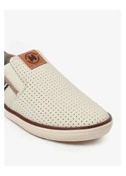 MOLEKINHO حذاء رياضي أبيض للأولاد الصغار | صنع في البرازيل