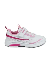 Jump 30007 White - Fuchsia Girl's Sneaker Casual Sneakers