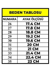 Özay ayakkabı Children's Black-pink Anatomical Sole Casual Sneakers