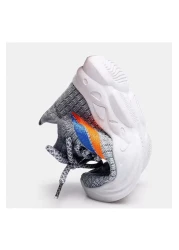 Muchmy Kids Sneakers Sports Running Breathable Knit Athletic Sneakers