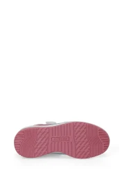 U.S. Polo Assn. حذاء رياضي مارتيل جونيور 5fx للفتيات باللون الأبيض