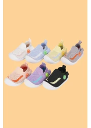 Mumenim Fire Boy/Girl Baby&Child Flexible, Comfortable Non-Slip Orthopedic Sole Gray First Step Shoes/Sneaker