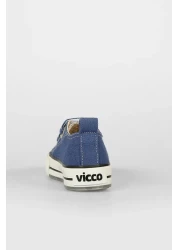 Vicco Pino Lighted Unisex Preschool Denim Sneakers