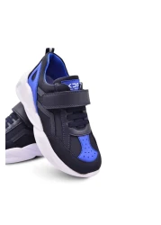 kids A more حذاء رياضي للأولاد باللون الأزرق الداكن - ألبن فيلكرو ومرن