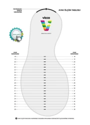 Vicco Rainbow Işıklı Ortopedik Çocuk Boğazlı Spor Ayakkabı Mavi